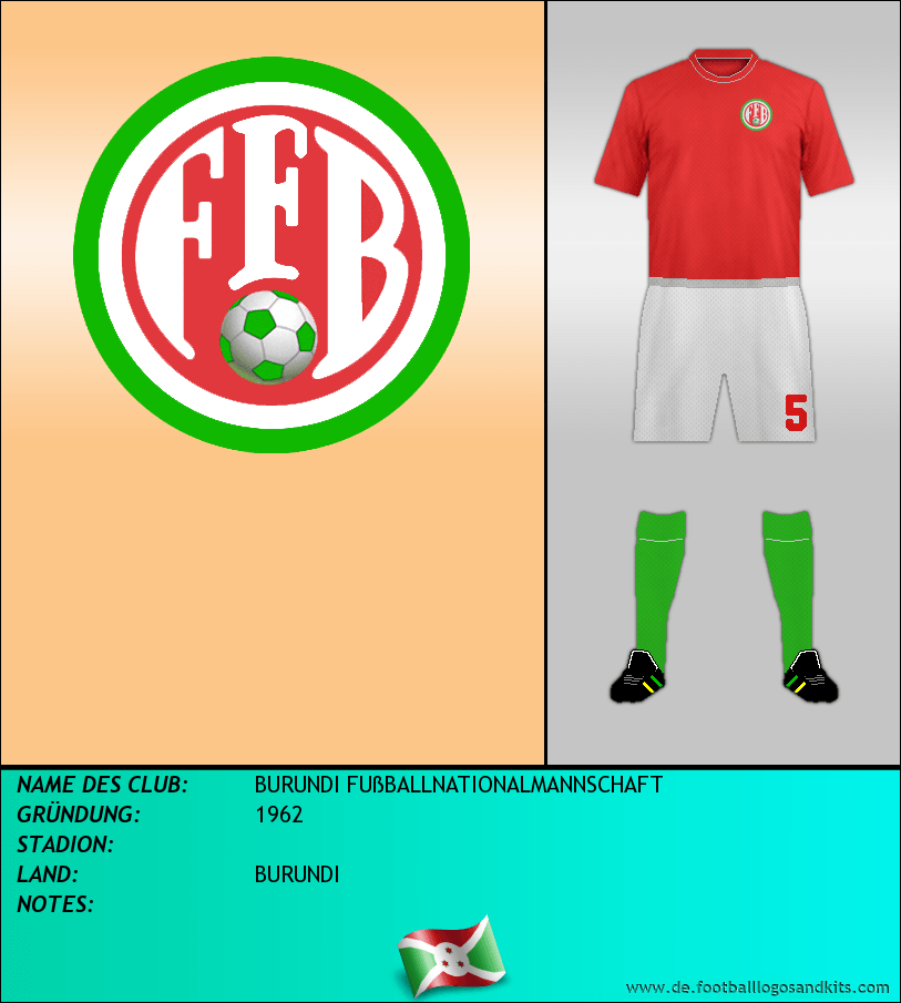 Logo BURUNDI FUßBALLNATIONALMANNSCHAFT