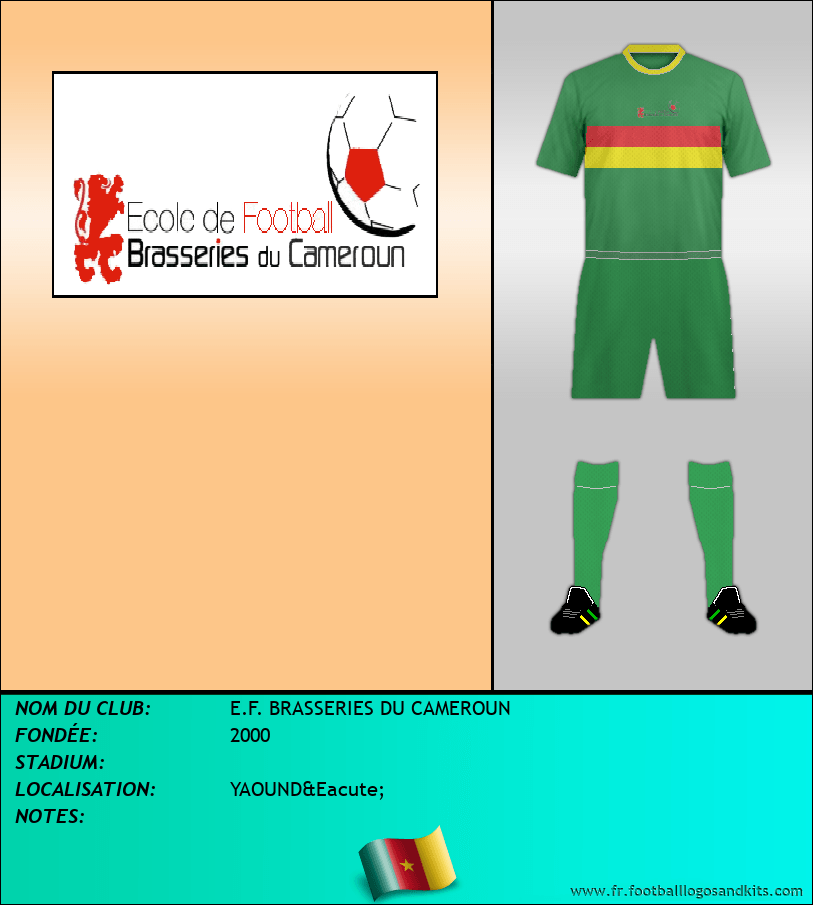 Logo de E.F. BRASSERIES DU CAMEROUN