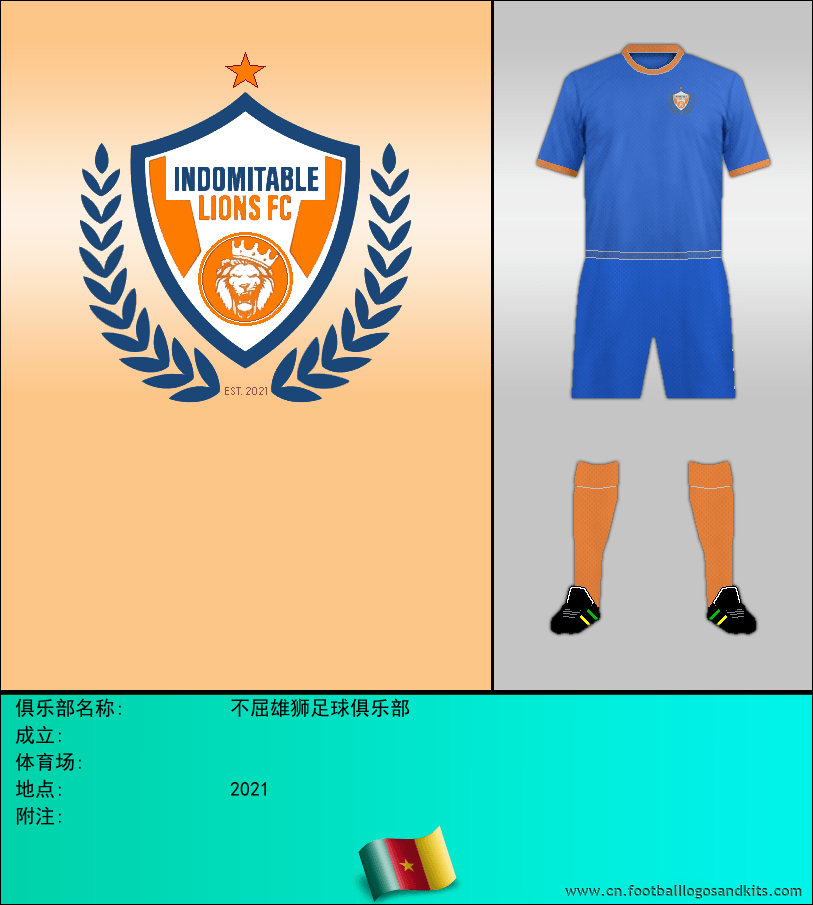 标志不屈雄狮足球俱乐部