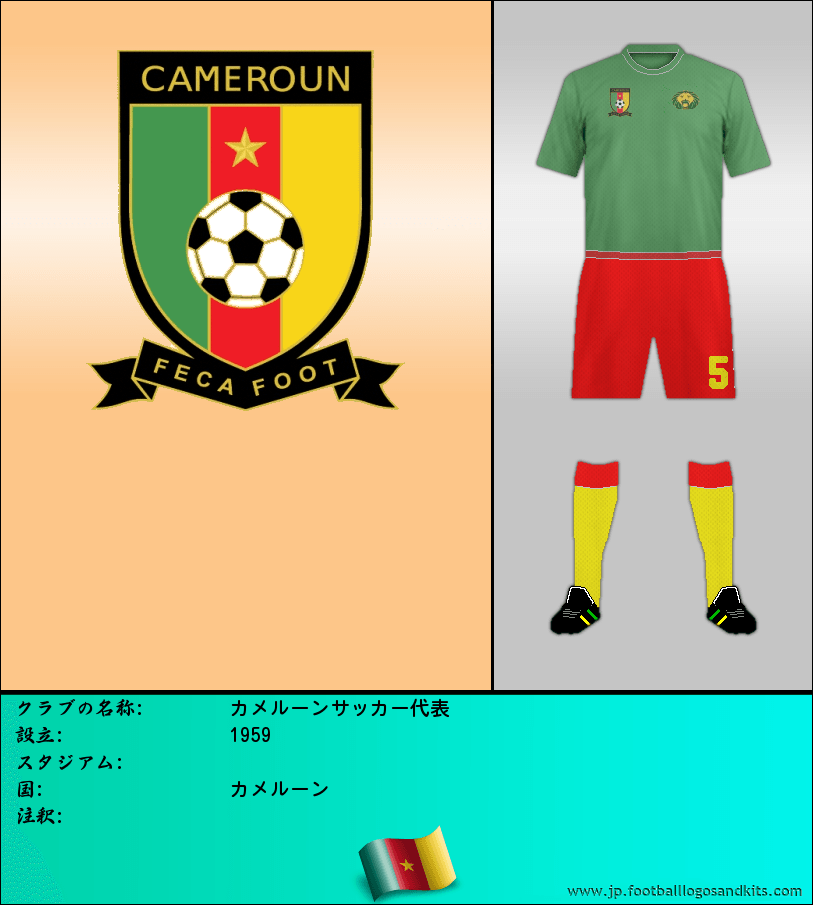 のロゴカメルーンサッカー代表