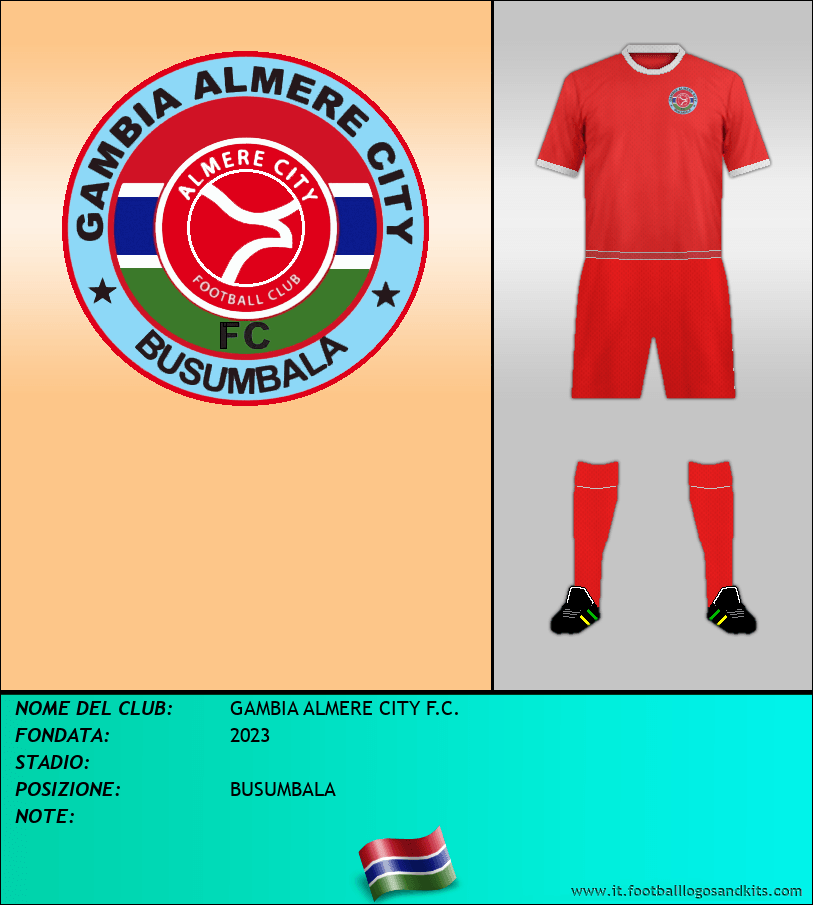 Logo di GAMBIA ALMERE CITY F.C.