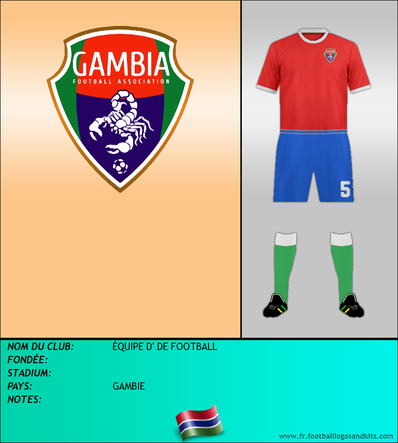 Logo de SELECCIÓN DE GAMBIA