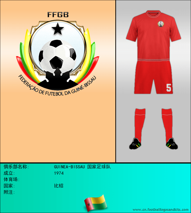 标志GUINEA-BISSAU 国家足球队