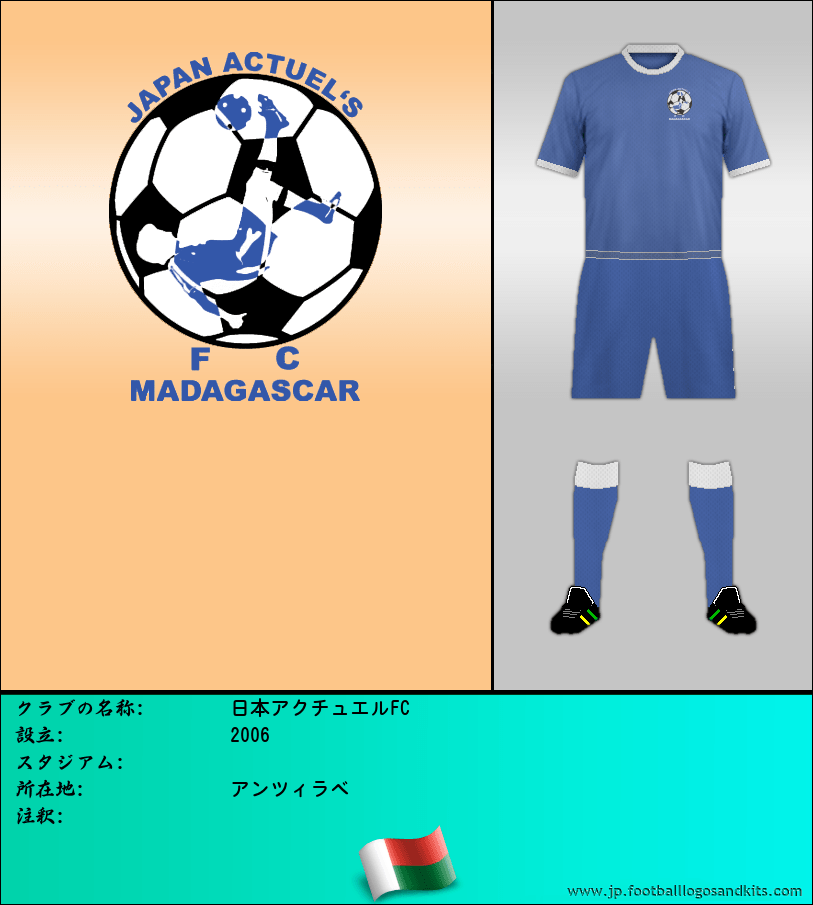 のロゴ日本アクチュエルFC