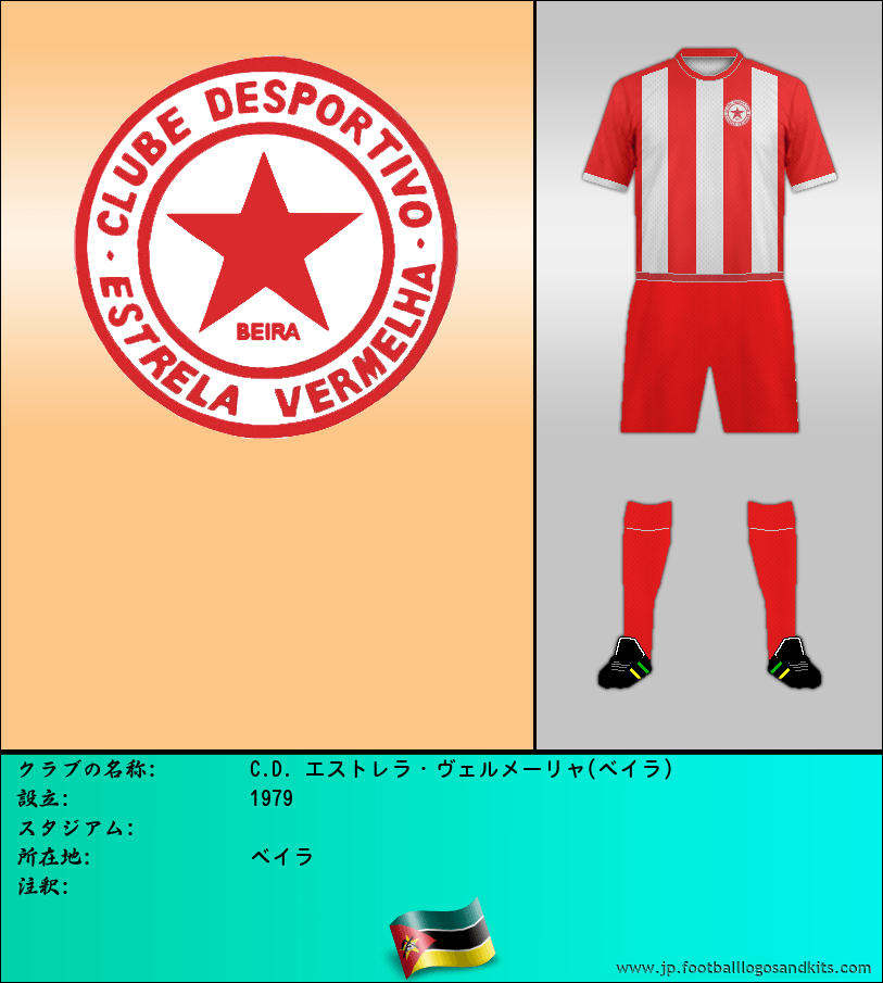 のロゴC.D. エストレラ・ヴェルメーリャ(ベイラ)