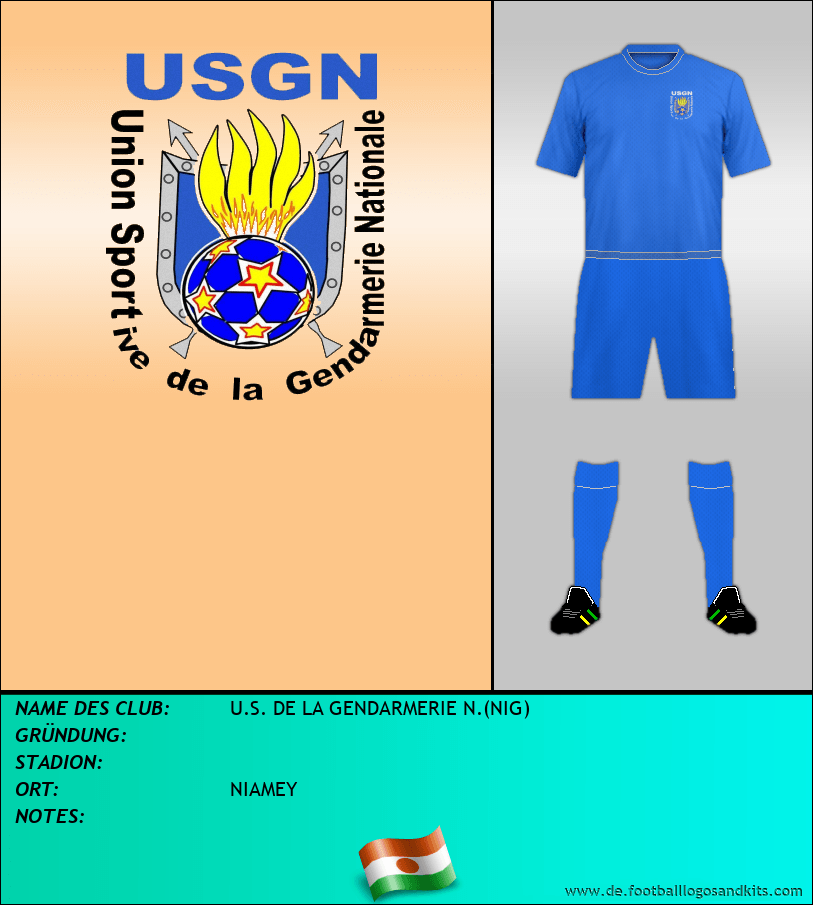 Logo U.S. DE LA GENDARMERIE N.(NIG)
