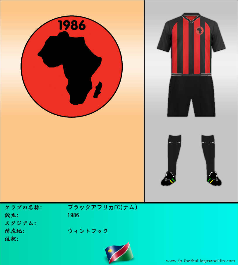 のロゴブラックアフリカFC(ナム)