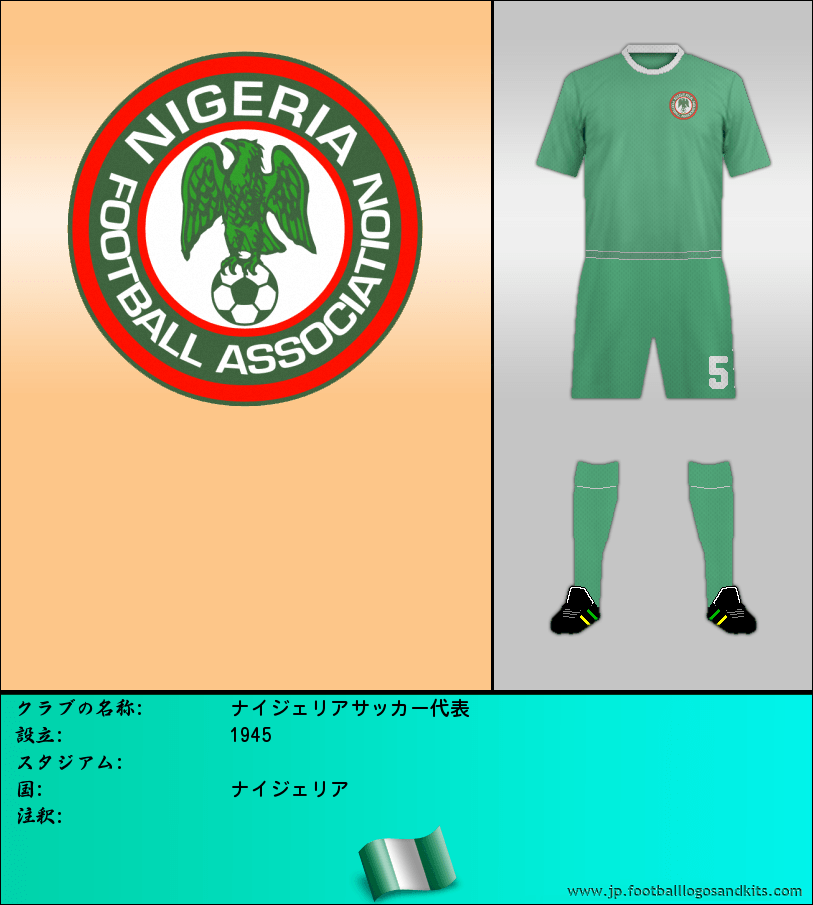 のロゴナイジェリアサッカー代表