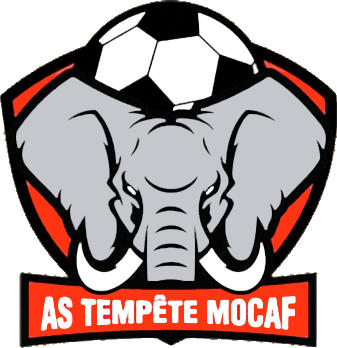 Logo A.S. TEMPÊTE MOCAF (ZENTRALAFRIKANISCHE REPUBLIK)