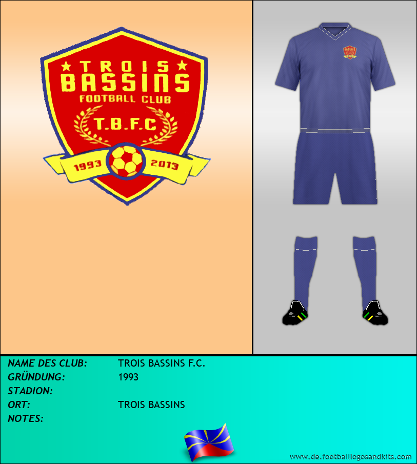 Logo TROIS BASSINS F.C.