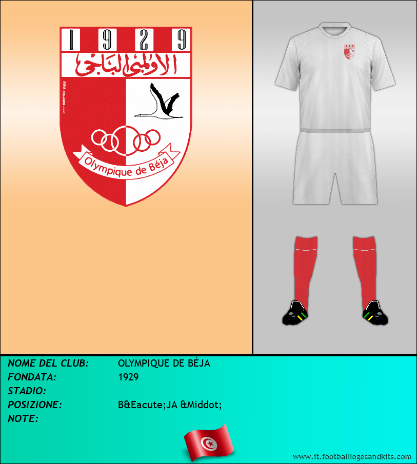 Logo di OLYMPIQUE DE BÉJA