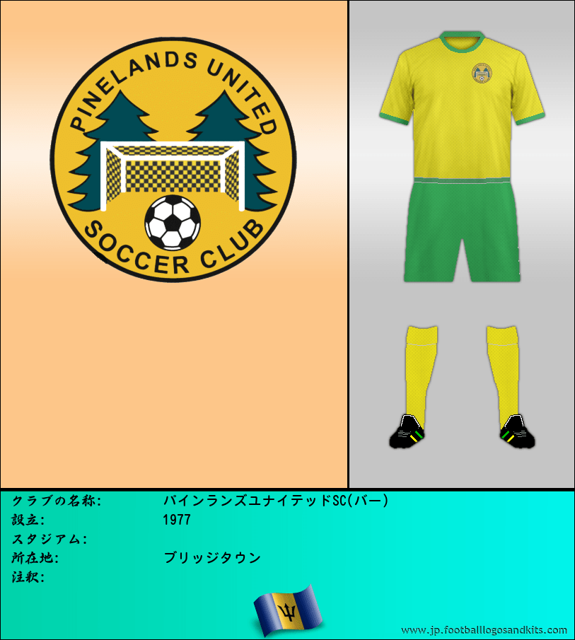 のロゴパインランズユナイテッドSC(バー)