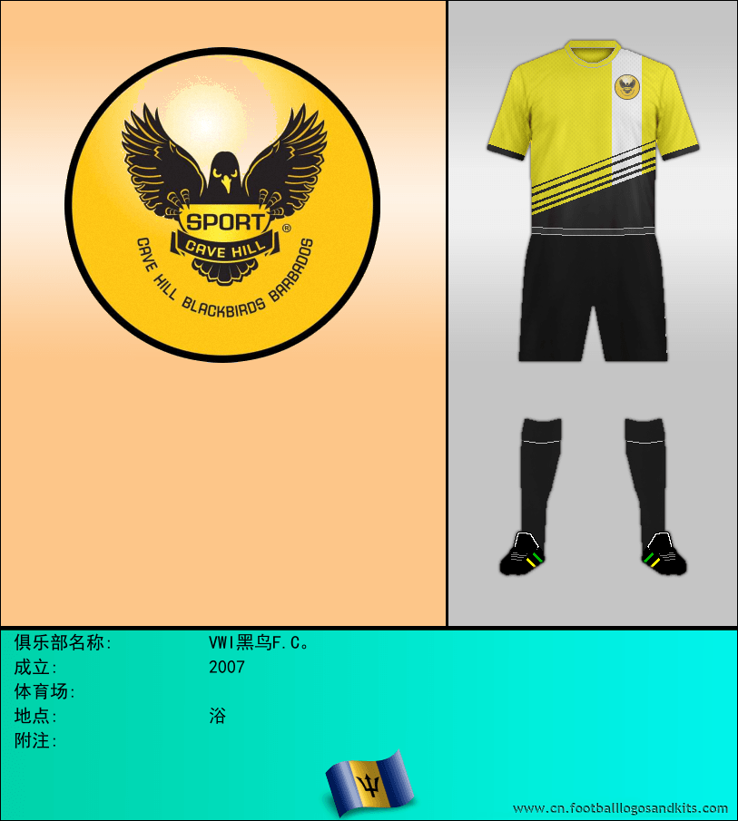 标志VWI黑鸟F.C。