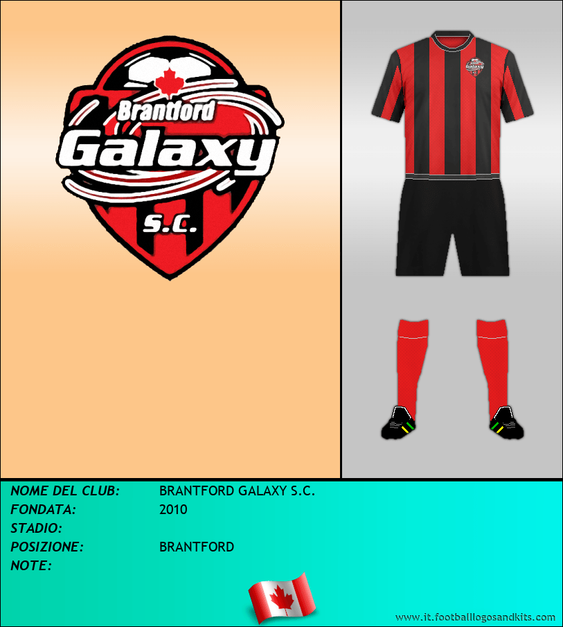 Logo di BRANTFORD GALAXY S.C.