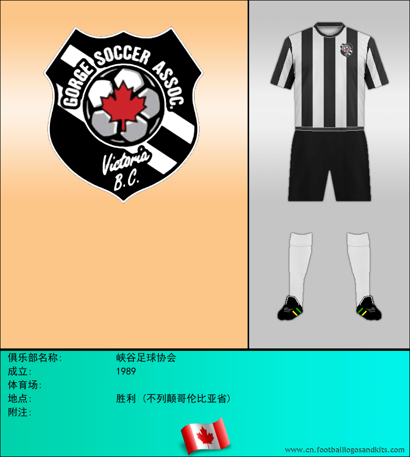 标志峡谷足球协会