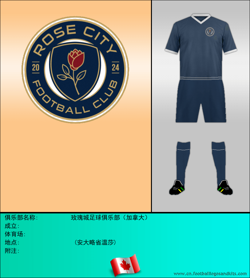 标志玫瑰城足球俱乐部（加拿大）