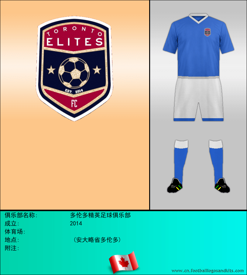 标志多伦多精英足球俱乐部