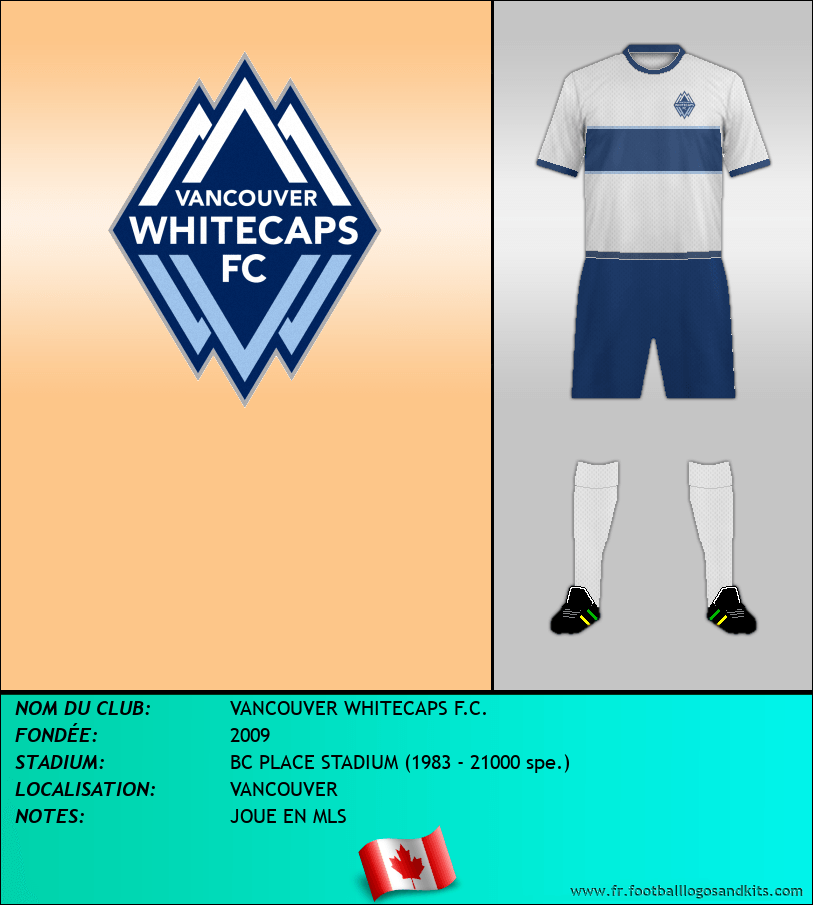 Logo de VANCOUVER WHITECAPS F.C.