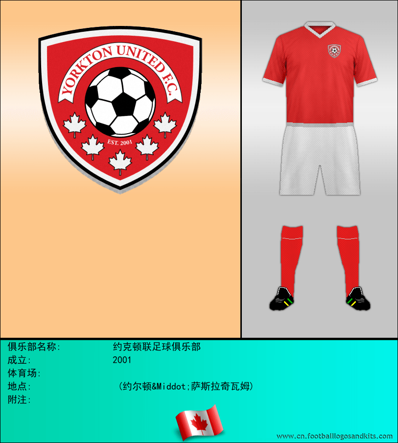标志约克顿联足球俱乐部