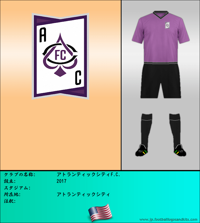 のロゴアトランティックシティF.C.