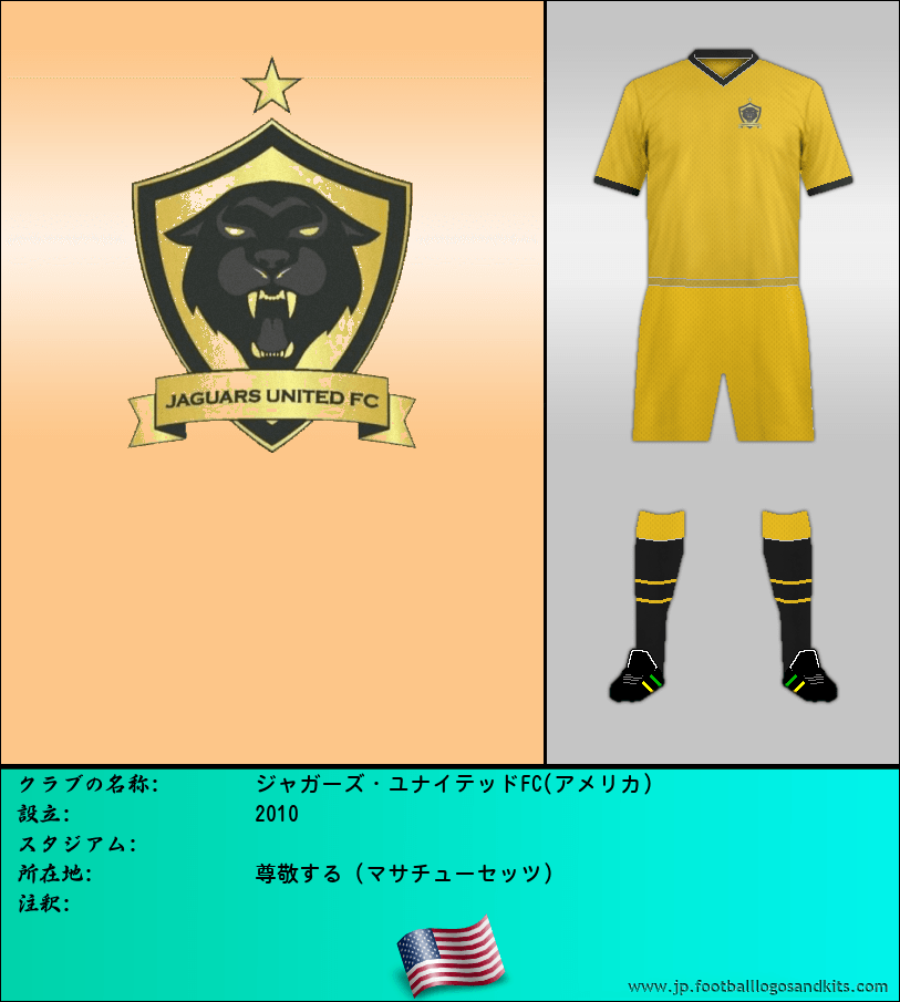 のロゴジャガーズ・ユナイテッドFC(アメリカ)