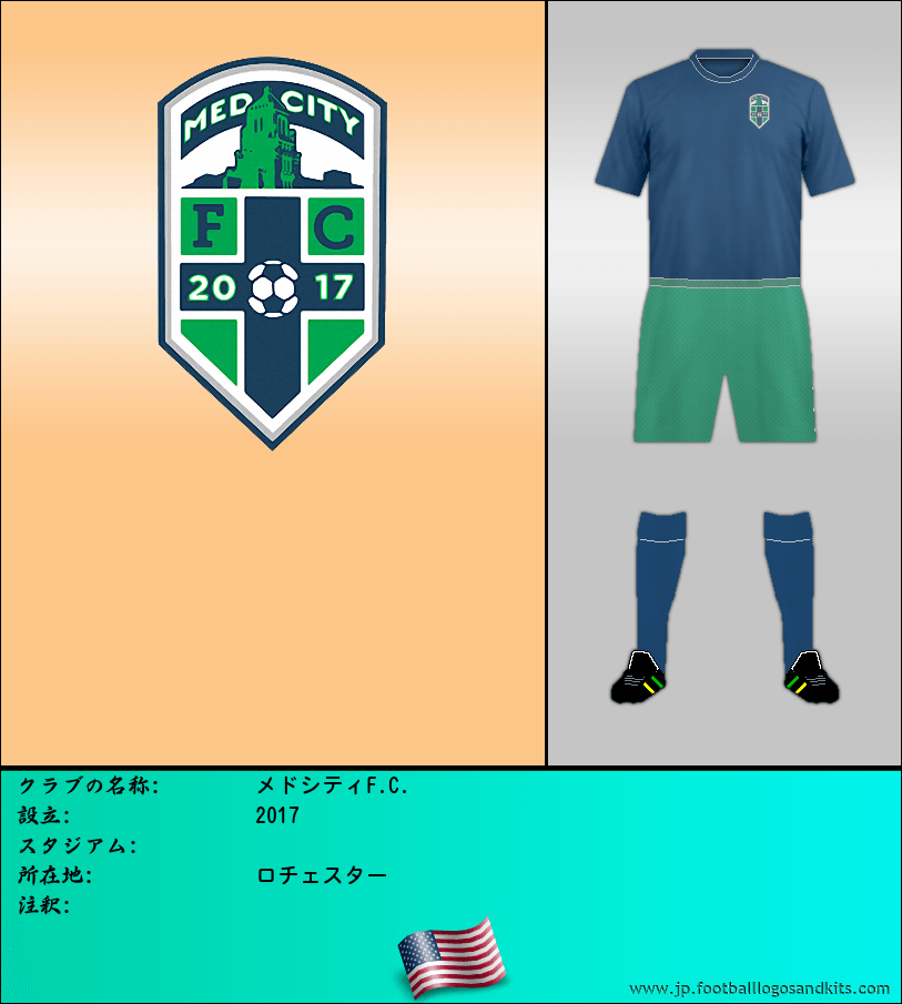 のロゴメドシティF.C.