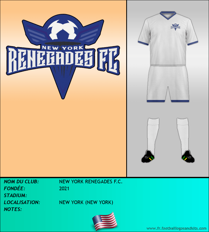 Logo de NEW YORK RENEGADES F.C.