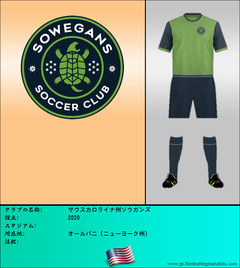 のロゴサウスカロライナ州ソウガンズ