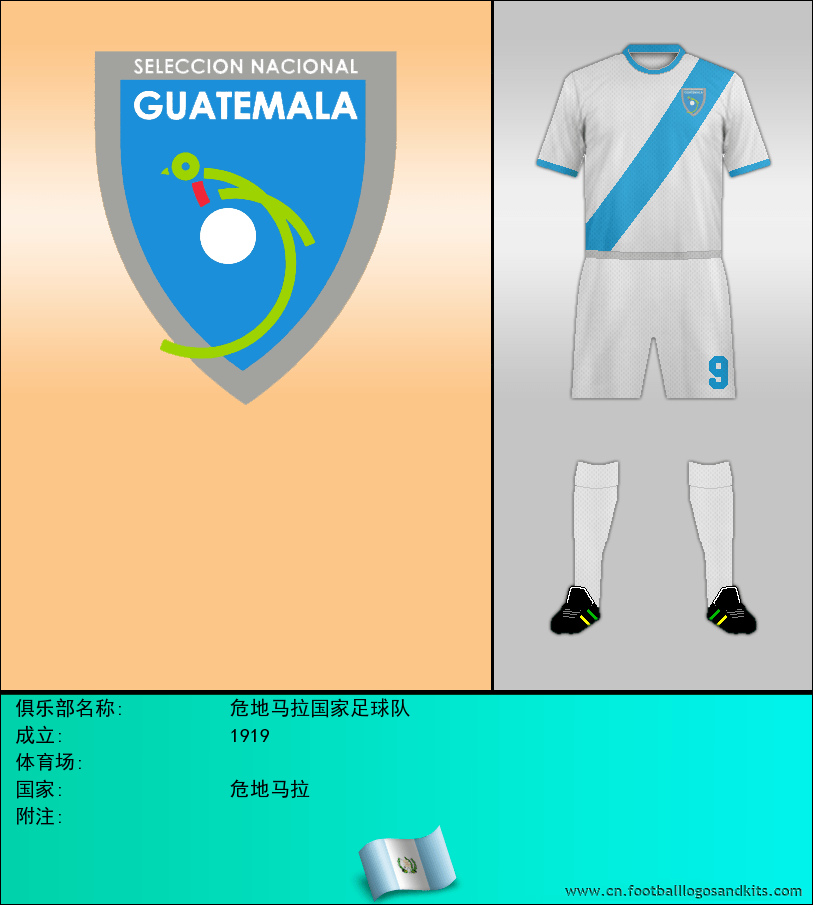 标志危地马拉国家足球队