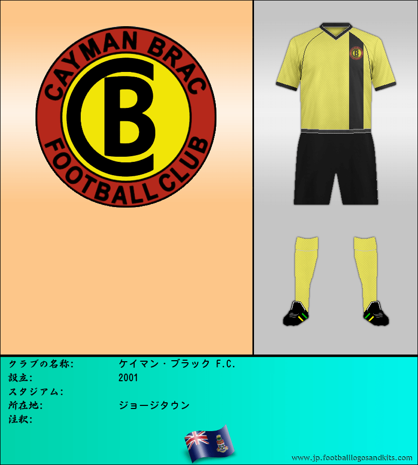 のロゴケイマン・ブラック F.C.