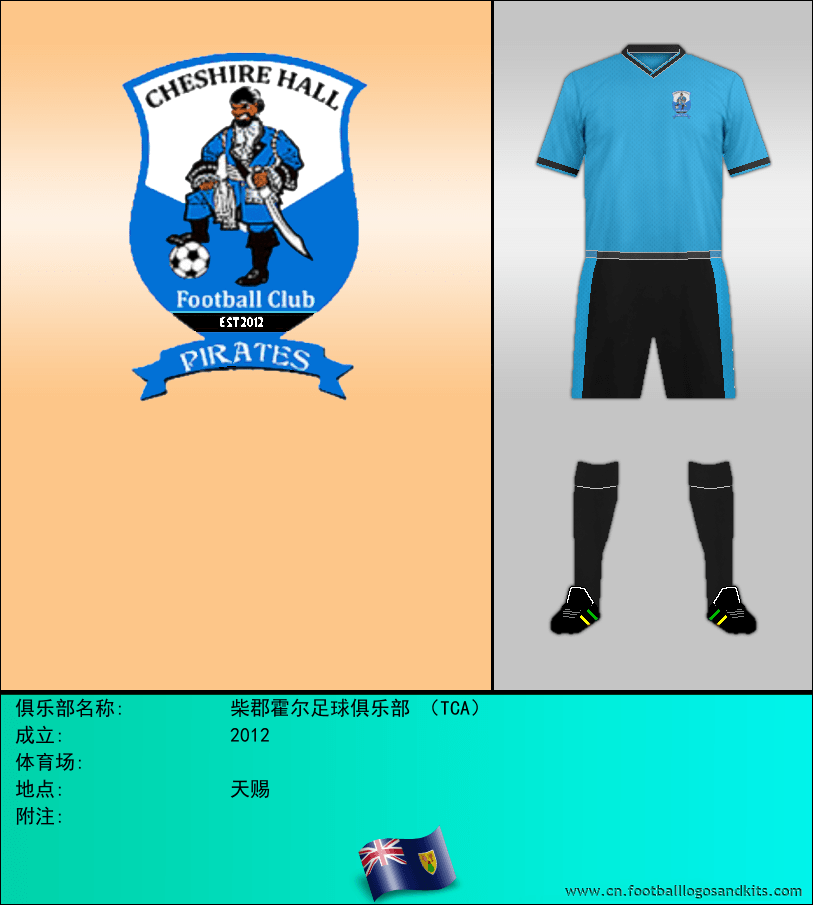 标志柴郡霍尔足球俱乐部 （TCA）