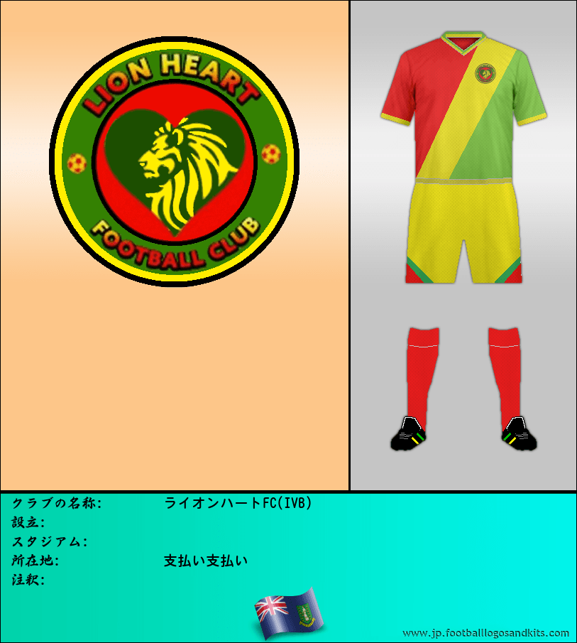 のロゴライオンハートFC(IVB)