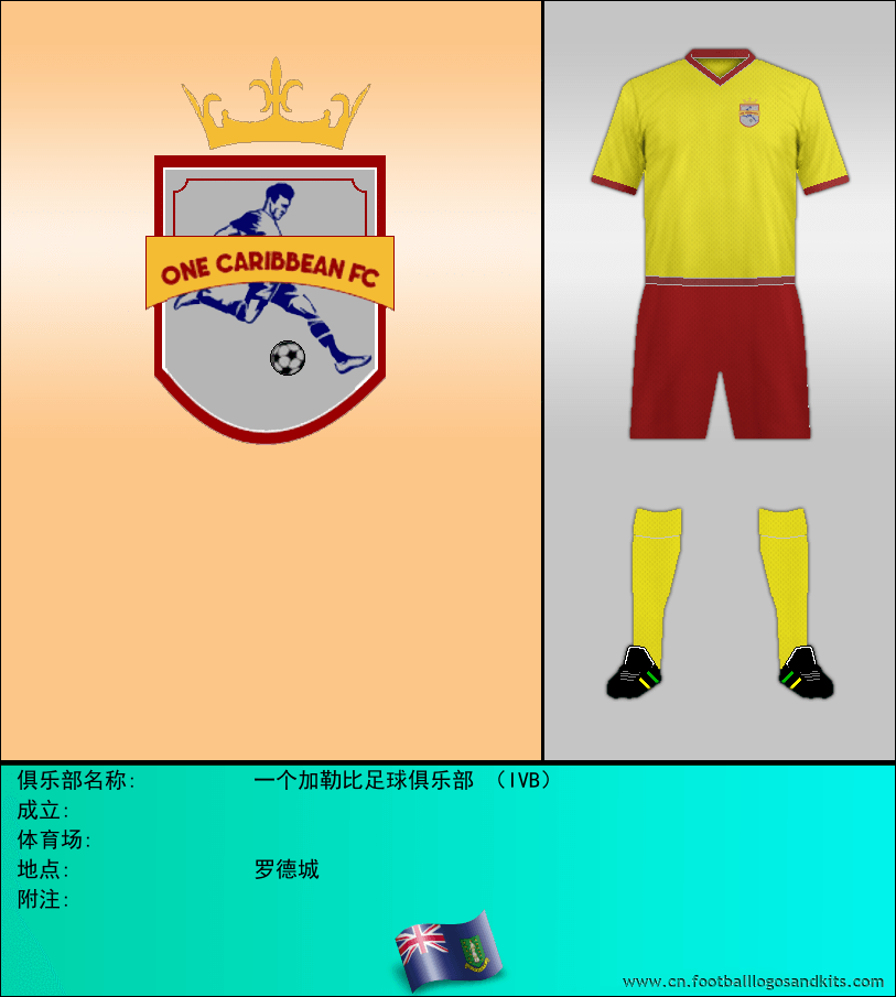 标志一个加勒比足球俱乐部 （IVB）