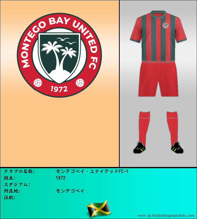 のロゴモンテゴベイ・ユナイテッドFC-1