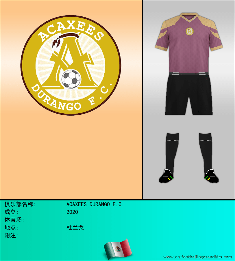 标志ACAXEES DURANGO F.C.