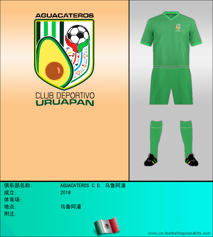 标志AGUACATEROS C.D. 乌鲁阿潘
