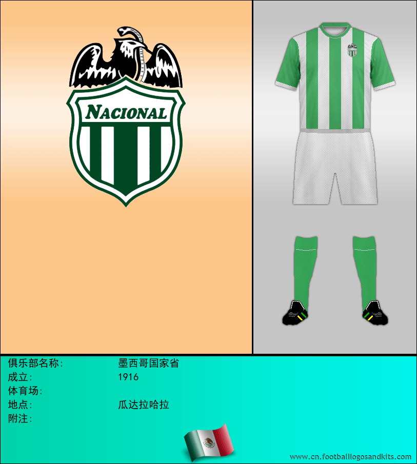 标志墨西哥国家省