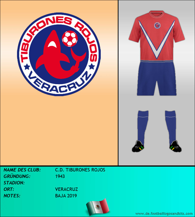 Logo C.D. TIBURONES ROJOS