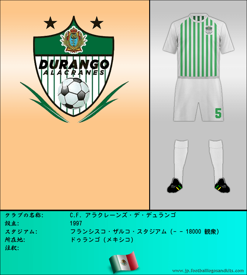 のロゴC.F. アラクレーンズ・デ・デュランゴ