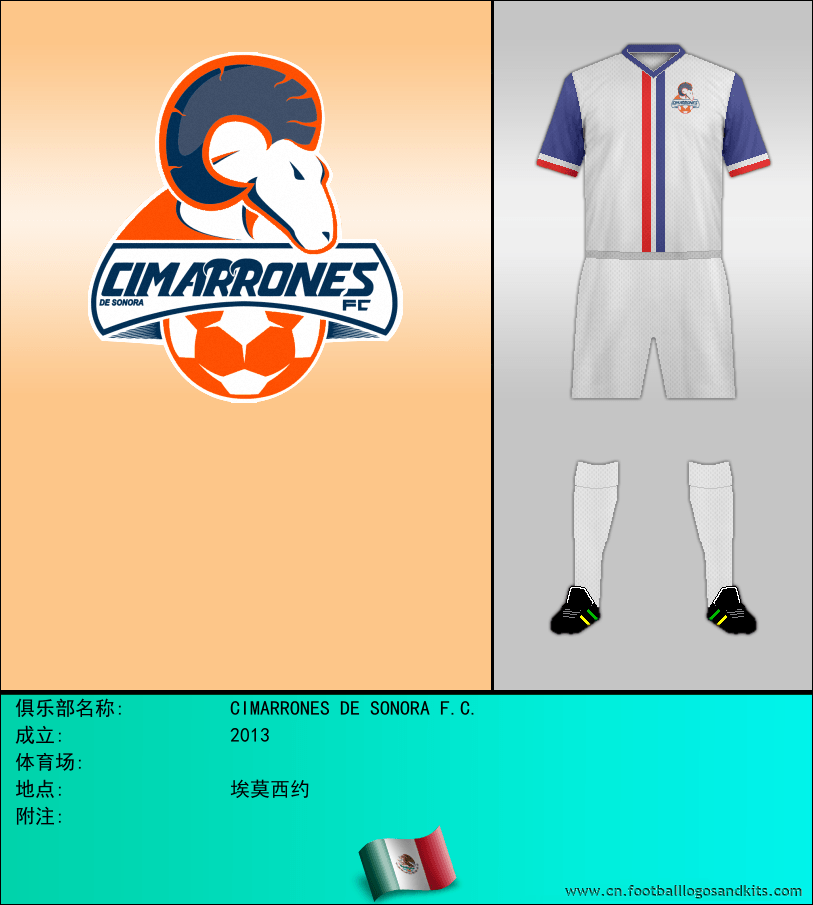 标志CIMARRONES DE SONORA F.C.