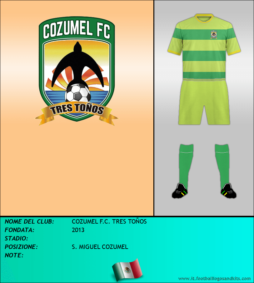 Logo di COZUMEL F.C. TRES TOÑOS