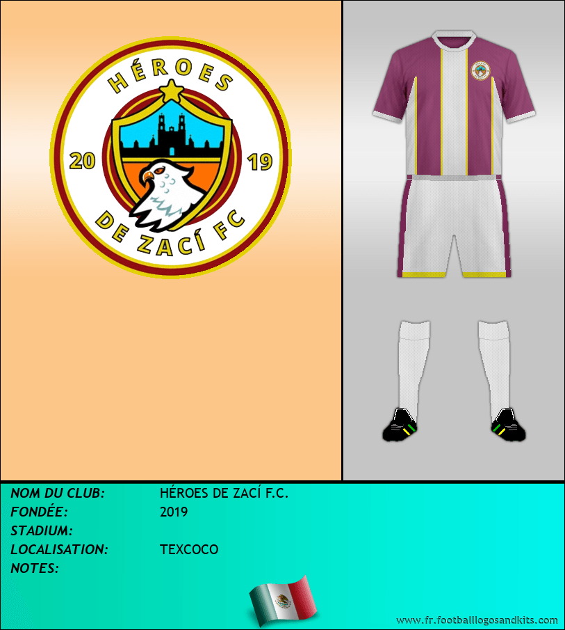 Logo de HÉROES DE ZACÍ F.C.