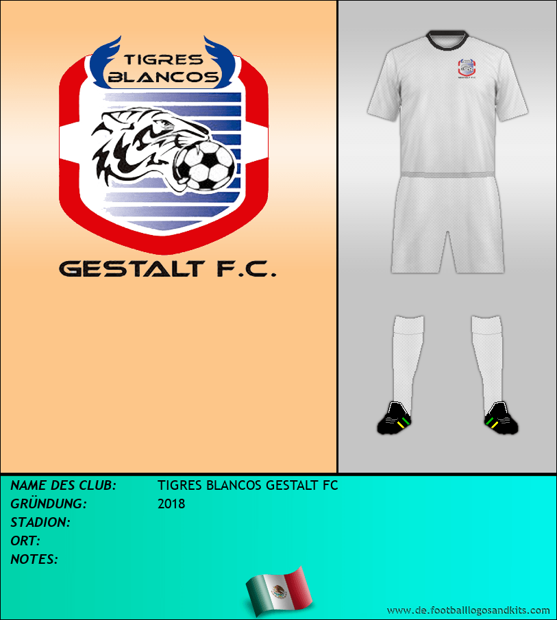Logo TIGRES BLANCOS GESTALT FC