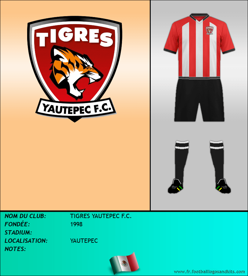 Logo de TIGRES YAUTEPEC F.C.