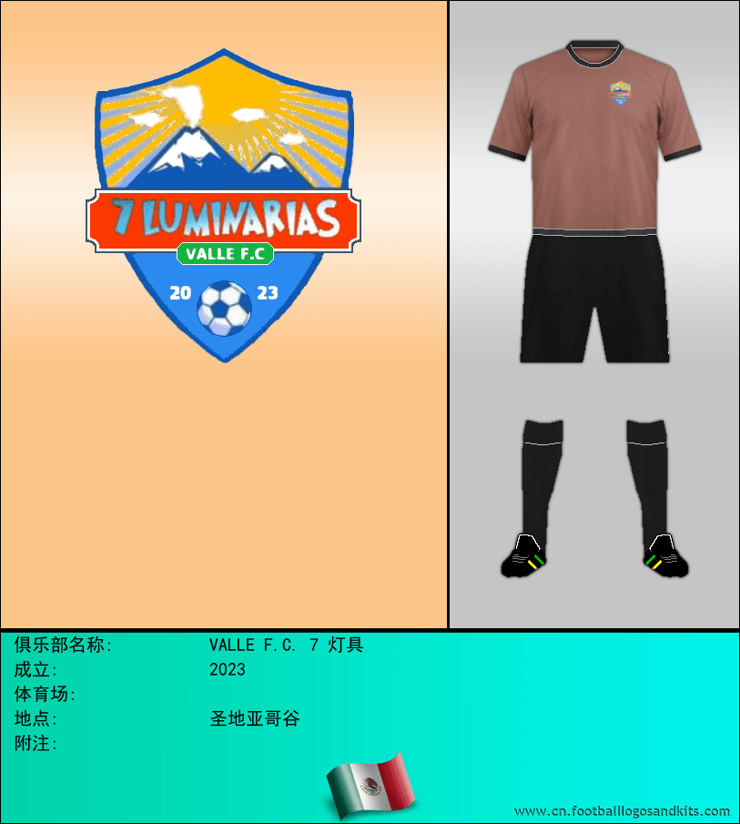标志VALLE F.C. 7 灯具