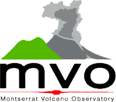 のロゴモンセラート火山観測所の微動 (モントセラト)