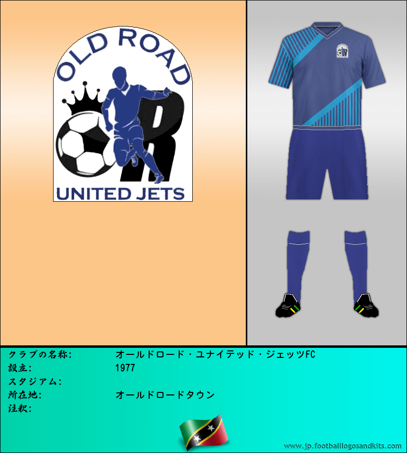 のロゴオールドロード・ユナイテッド・ジェッツFC