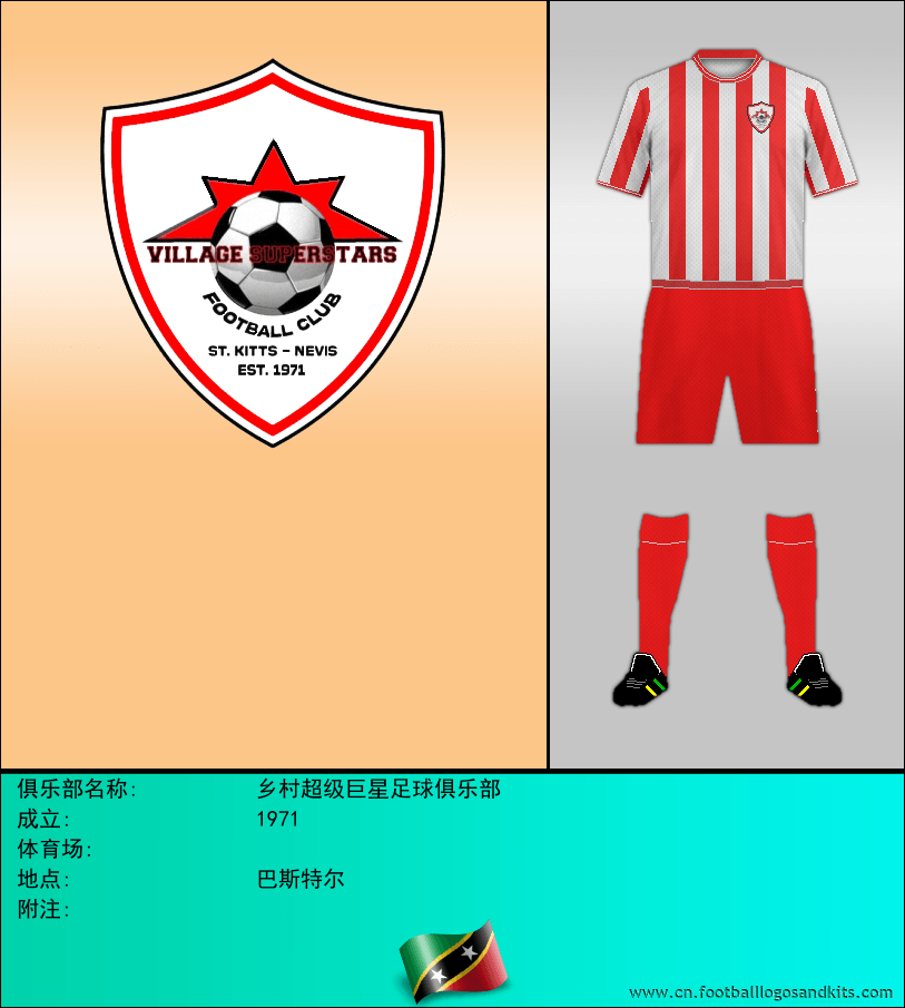 标志乡村超级巨星足球俱乐部
