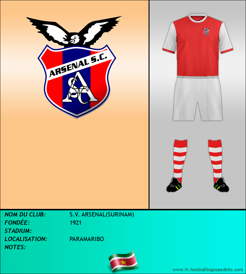 Logo de S.V. ARSENAL(SURINAM)