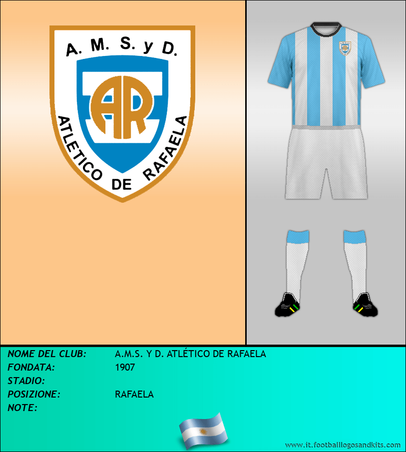 Logo di A.M.S. Y D. ATLÉTICO DE RAFAELA